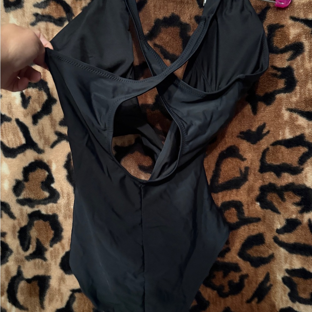 Free Press Black One Piece Swimsuit - Picture 5 of 6